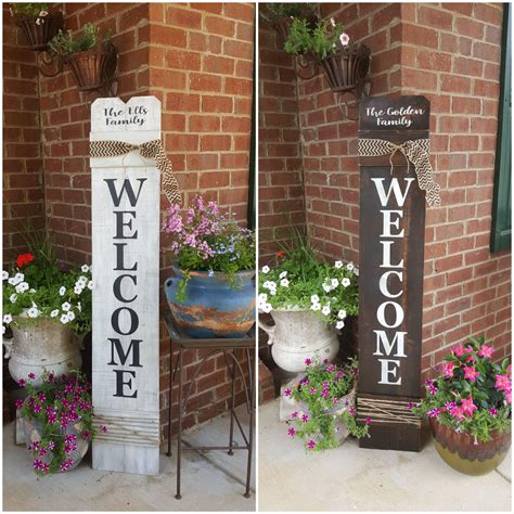 front door welcome decor